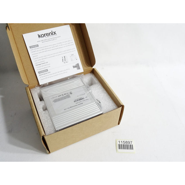 Korenix Technology JetNet 2005 Ethernet Switch 5-port 10/100TX / Neu OVP - Maranos.de