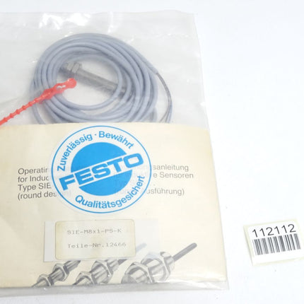 Festo 12466 SIE-M8x1-PS-K Näherungsschalter / Neu OVP - Maranos.de