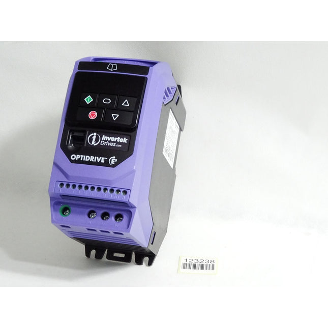 Invertek Drives Optidrive E3 Umrichter ODE-3-120043-1F12 0.75kW / Neuwertig
