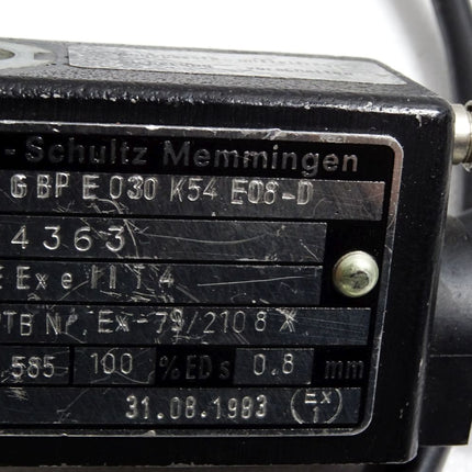 Magnet Schultz Memmingen G BP E 030 K54 E08-D - Maranos.de