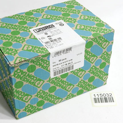 Phoenix Contact 1778043 MSTB 2,5/8-STF-5,08 Inhalt:50 Stecker Neu OVP versiegelt - Maranos.de