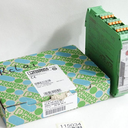 Phoenix Contact 2906060 ELR H5-IES-PT-24DC/500AC-9-T Hybridmotorstarter /Neu OVP - Maranos.de