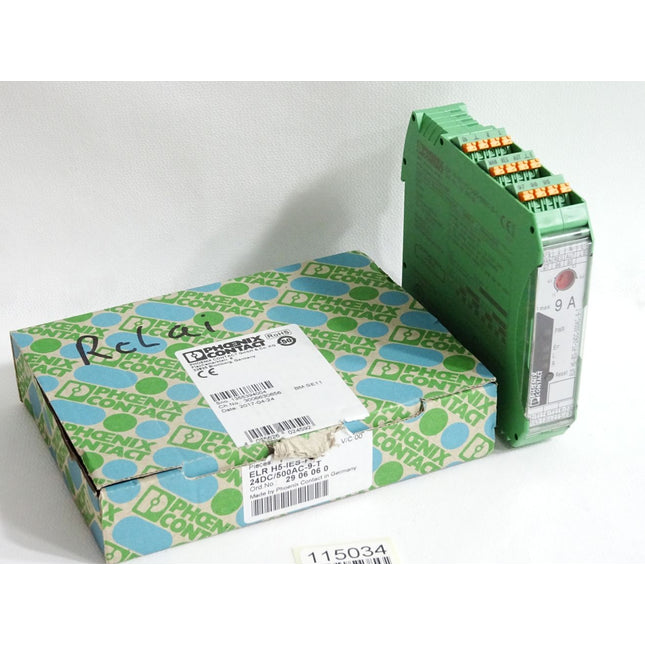 Phoenix Contact 2906060 ELR H5-IES-PT-24DC/500AC-9-T Hybridmotorstarter /Neu OVP - Maranos.de