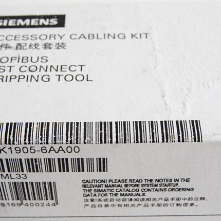 Siemens 6GK1905-6AA00 PROFIBUS FastConnect Stripping Tool / Neu OVP - Maranos.de