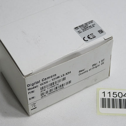 Baumer Industriekamera VCXG-124M.LS.K34 11185578 / Neu OVP versiegelt - Maranos.de