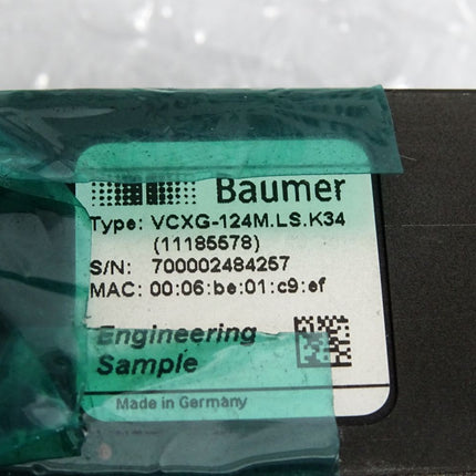 Baumer Industriekamera VCXG-124M.LS.K34 11185578 / Neu OVP - Maranos.de