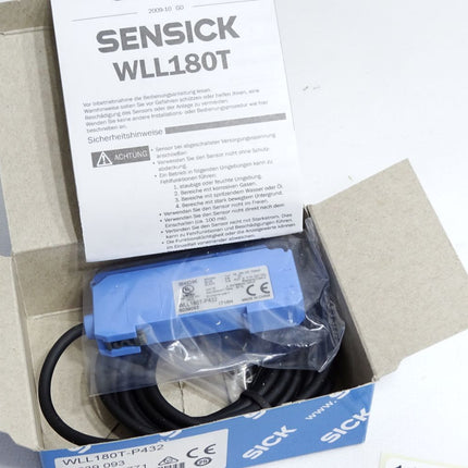 Sick 6039093 WLL180T-P432 Lichtleiterverstärker / Neu OVP - Maranos.de
