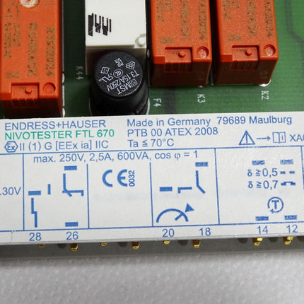 Endress+Hauser Nivotester FTL670 - Maranos.de