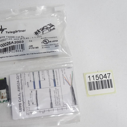 Telegärtner J00026A2003 RJ45-Steckverbinder AWG27-24 / Neu OVP - Maranos.de