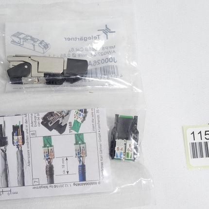Telegärtner J00026A2003 RJ45-Steckverbinder AWG27-24 / Neu OVP - Maranos.de