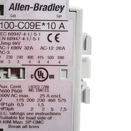 Allen Bradley 100-C09E*10 A Leistungsschütz - Maranos.de