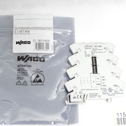 Wago RTD-Transducer 857-800 / Neu OVP - Maranos.de