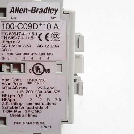 Allen Bradley 100-C09D*10 A Leistungsschütz - Maranos.de