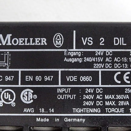 Klöckner Moeller VS 2 DIL Verstärker - Maranos.de