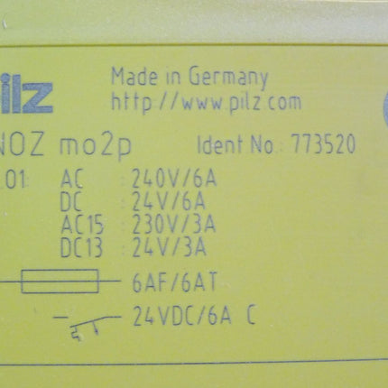 Pilz 773520 PNOZ mo2p 2n/o PNOZmulti Classic expansion module - Maranos.de