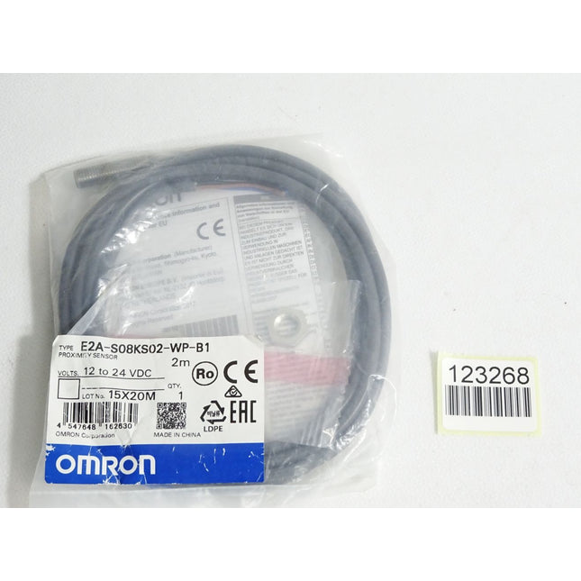 Omron Näherungsschalter E2A-S08KS02-WP-B1 2m / Neu OVP