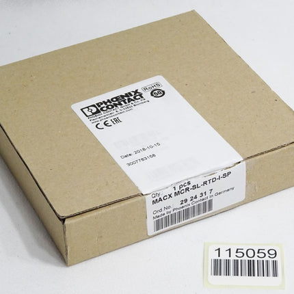 Phoenix Contact 2924317 MACX MCR-SL-RTD-I-SP Temperaturmessumformer / Neu OVP - Maranos.de