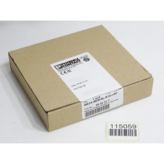 Phoenix Contact 2924317 MACX MCR-SL-RTD-I-SP Temperaturmessumformer / Neu OVP - Maranos.de