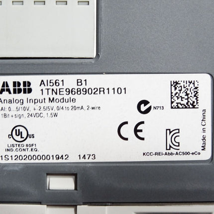 ABB 1TNE968902R1101 AI561 Analog input module - Maranos.de