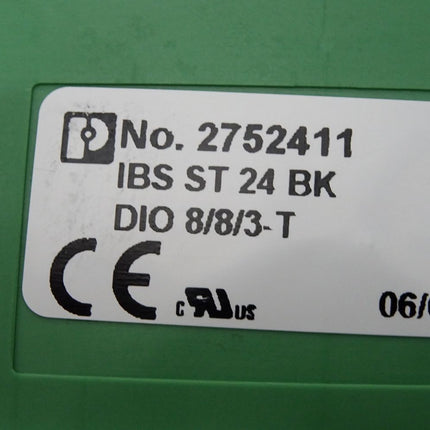 Phoenix Contact 2752411 IBS ST 24 BK DIO 8/8/3-T Buskoppler - Maranos.de