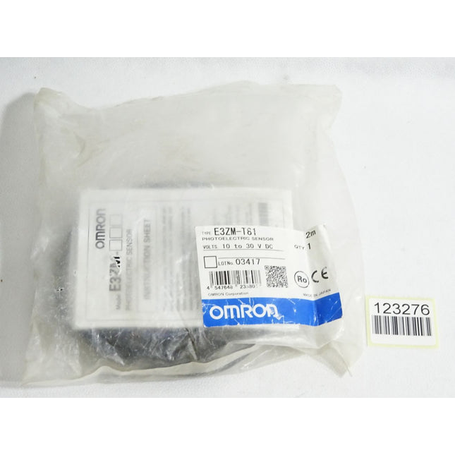 Omron Optischer Sensor E3ZM-T81 2m Sender+Empfänger / Neu OVP
