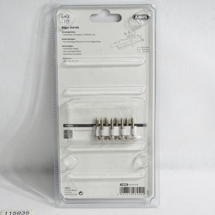 ABUS Riegel 300/100 Gehärteter Schiebe-Riegel / Neu OVP - Maranos.de