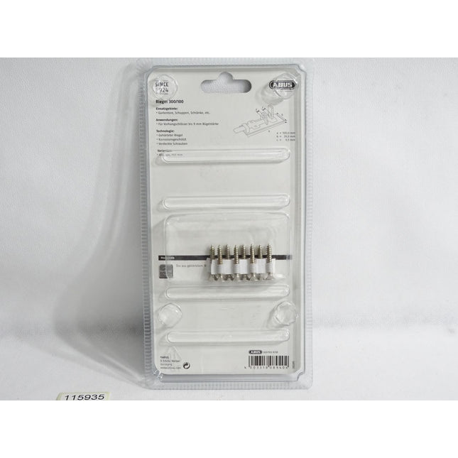 ABUS Riegel 300/100 Gehärteter Schiebe-Riegel / Neu OVP - Maranos.de