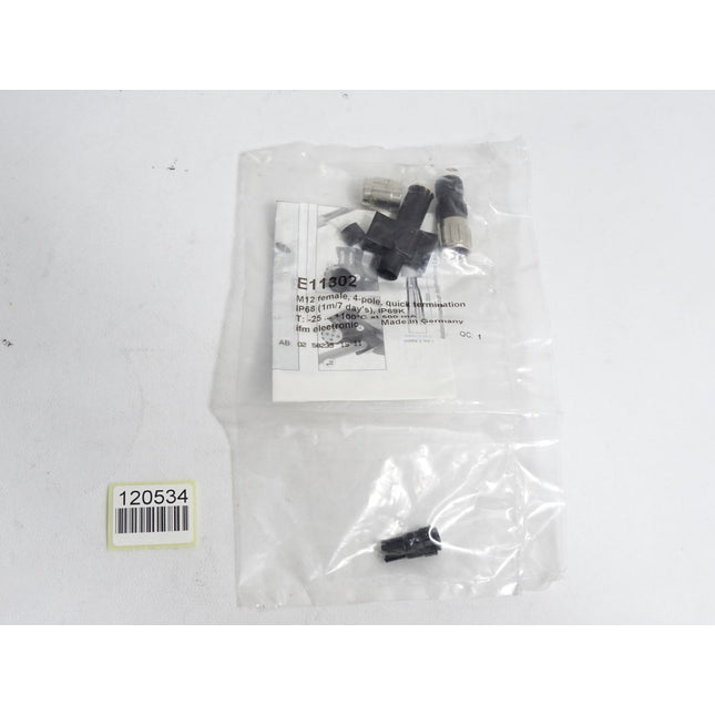 Ifm electronic M12 Kabelbuchse E11302 4-pol / Neu OVP