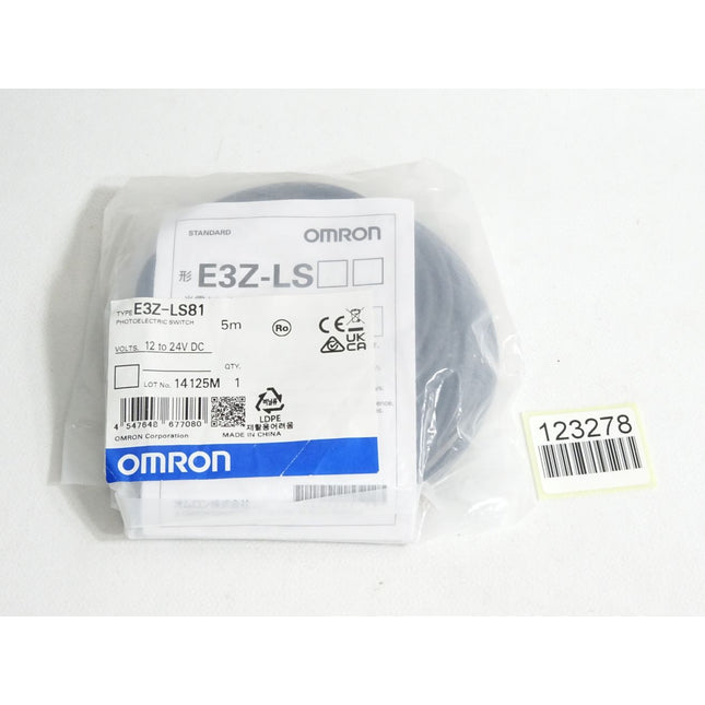 Omron Optischer Sensor E3Z-LS81 2m / Neu OVP