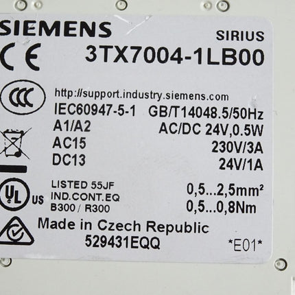 Siemens Sirius 3TX7004-1LB00 Ausgangskoppelglied - Maranos.de
