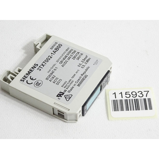 Siemens Sirius 3TX7002-1AB00 Ausgangskoppelglied Relaiskoppler - Maranos.de