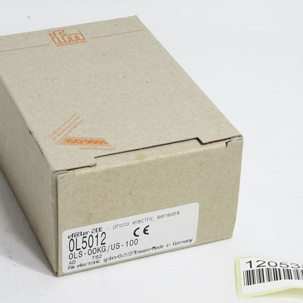 Ifm electronic Einweglichtschranke Sender OLS-OOKG/US-100 OL5012  / Neu OVP