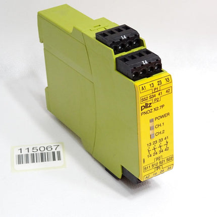Pilz 777305 PNOZ X2.7P 24VACDC 3n/o 1n/c Sicherheitsschaltgerät / Neuwertig - Maranos.de