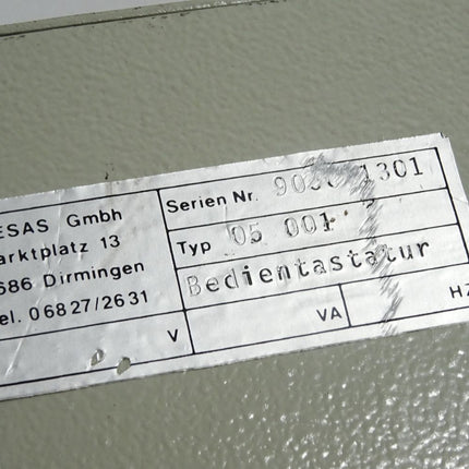 Mesas GmbH Bedientastatur 05001