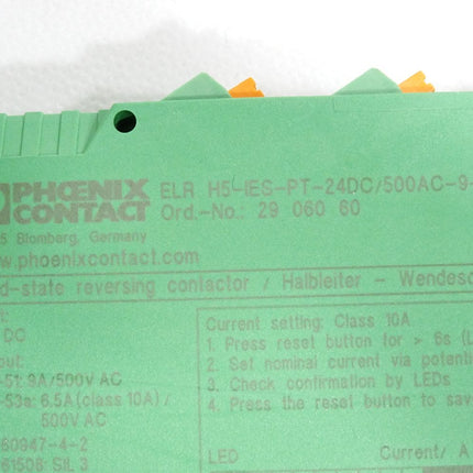 Phoenix Contact 2906060 ELR H5-IES-PT-24DC/500AC-9-T / Neuwertig - Maranos.de