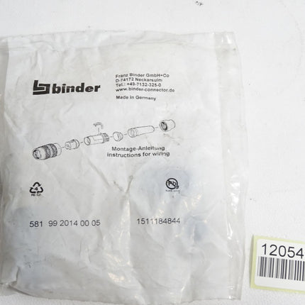 Binder M16 Kabeldose 5-pol 9920140005 / Neu OVP