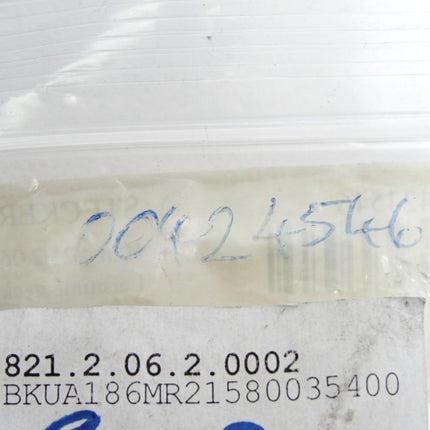 Schweiger Steckverbinder 821.2.06.2.0002 BKUA186MR21580035400 / Neu OVP