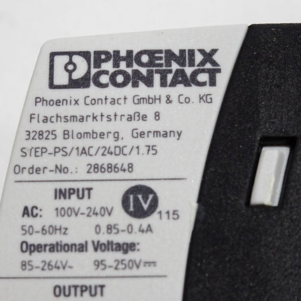 Phoenix Contact 2868648 STEP-PS/ 1AC/24DC/1.75 Stromversorgung - Maranos.de