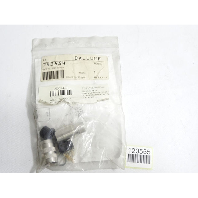 Balluff Steckverbinder BCC00UH 783554 BKS-S-32M-C-00 / Neu OVP