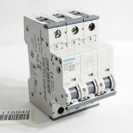 Siemens 5SY6316-7 MCB C16 Leitungsschutzschalter - Maranos.de