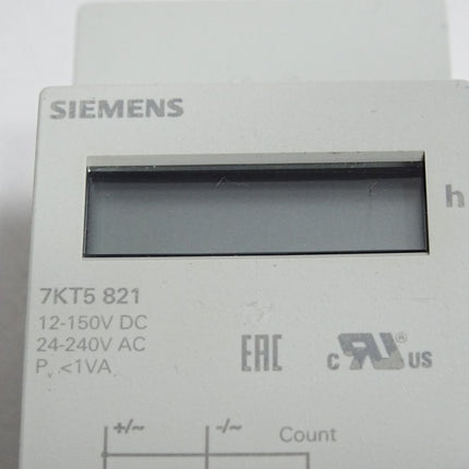 Siemens 7KT5821 Elektronischer Zeitzähler / Neuwertig - Maranos.de