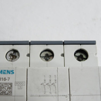 Siemens 5SY6316-7 MCB C16 Leitungsschutzschalter - Maranos.de