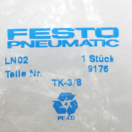 Festo Ringstück 9176 TK-3/8 / Neu OVP