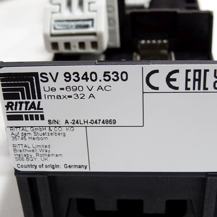 Rittal SV9340.530 OM-Adapter mit Zugfeder/ Neu OVP - Maranos.de