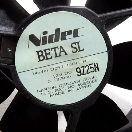 Nidec Lüfter BETA SL D08T-12PH R 12VDC 0,13A