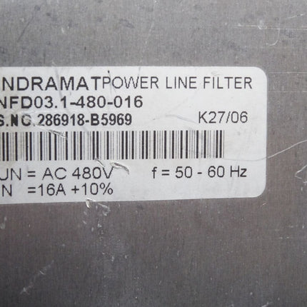 Rexroth Indramat Power LIne Filter NFD03.1-480-016 - Maranos.de