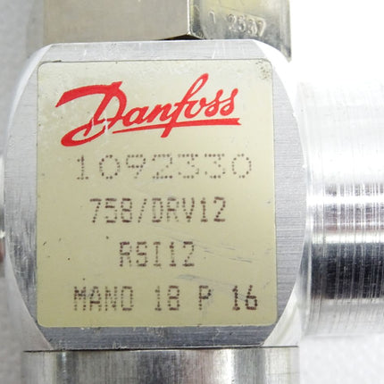 Danfoss Druckregler 1092330 758/DRV12 RSI12 MANO 18 P 16 Concordia Fluidtechnik