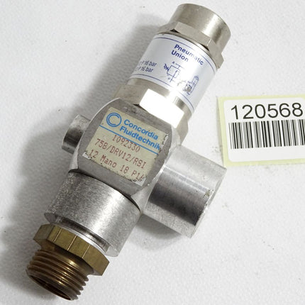 Concordia Fluidtechnik 1092330 758/DRV12 RSI12 MANO 18 P 16 / Neu - Maranos.de