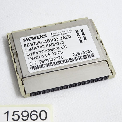 Siemens Memory Card 6ES7951-1KM00-0AA0 + Firmware LX FM357-2 6ES7357-4BH03-3AE0 - Maranos.de