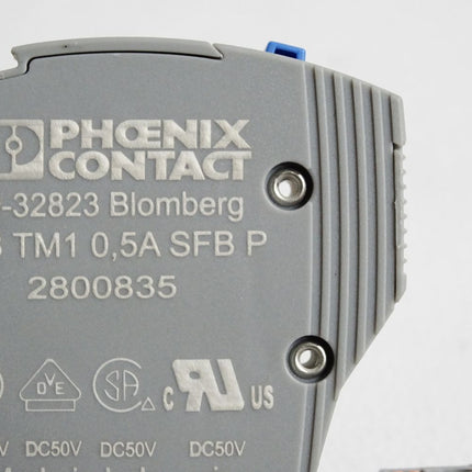 Phoenix Contact 2800835 CB TM1 0.5A SFB P Geräteschutzschalter + 2800929 - Maranos.de